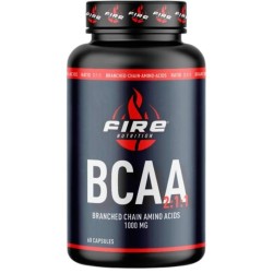 BCAA 2:1:1 1000MG 60CAPS. (Fire Nutrition)