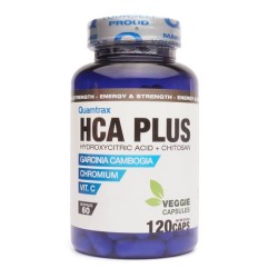 HCA Plus (Reductor del apetito y bloqueador de grasas) 120CAPS (Quamtrax)