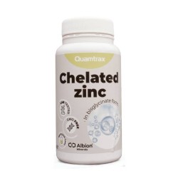 Chelated Zinc 60 Veggie Caps (Quamtrax)