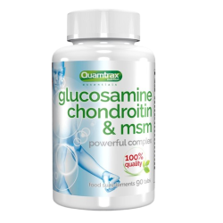Glucosamine, Condroitin & MSM 90TABS. (Quamtrax)