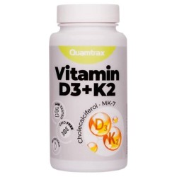 Vitamin D3+K2 60CAPS (Quamtrax)