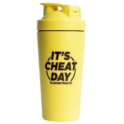 Shaker Mezclador de Acero Inoxidable It´s Cheat Day 740ML (Quamtrax) 2