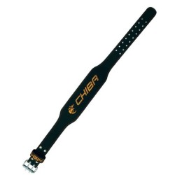 Cinturón Leather Training  Black/Gold (Chiba)