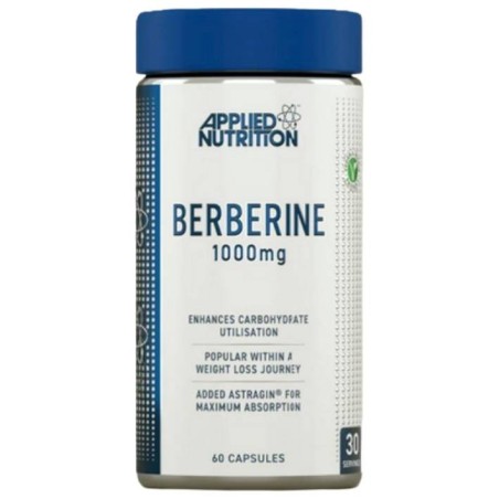 Berberine 1000MG 60CAPS (Applied Nutrition)