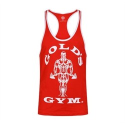 STRINGER JOE CONTRAST - CAMISETA DE TIRANTES ROJO/BLANCO- - (Gold's Gym) 2