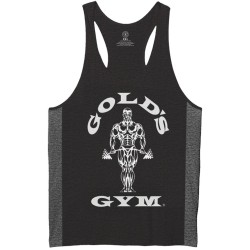 STRINGER  JOE TONAL - CAMISETA DE TIRANTES NEGRA (GOLD´S GYM) - (Gold's Gym)