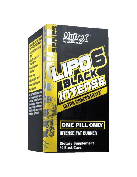 LIPO 6 BLACK INTENSE ULTRA CONCENTRATE 60CAPS (Nutrex)