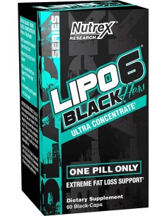 LIPO 6 BLACK HERS ULTRA CONCENTRATE 60CAPS (Nutrex)
