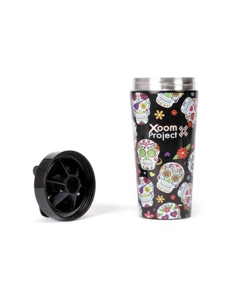 SHAKER MEZCLADOR ACERO INOXIDABLE MEXICAN SKULLS (XOOM PROJECT) - (XoomProject)