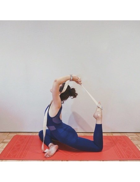 CORREA TIRANTE DE YOGA 185x3.8CM (SOFTEE) - ()