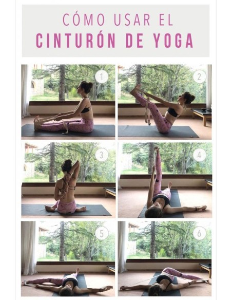 CORREA TIRANTE DE YOGA 185x3.8CM (SOFTEE) - ()