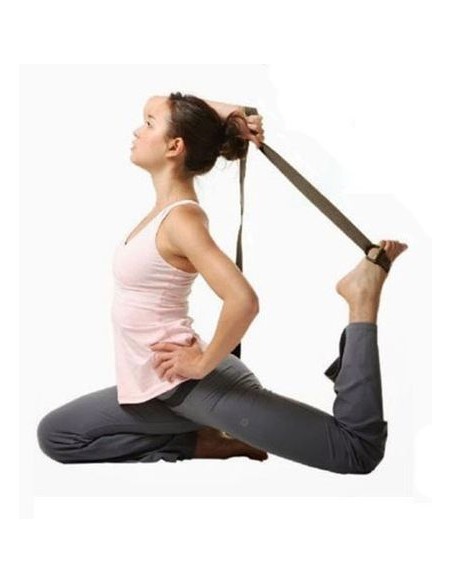 CORREA TIRANTE DE YOGA 185x3.8CM (SOFTEE) - ()