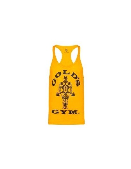 STRINGER  JOE PREMIUM CAMISETA DE TIRANTES GOLD COLOR (GOLD´S GYM) - (Gold's Gym)