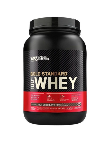 100% WHEY GOLD STANDARD 908G - (Optimum Nutrition)