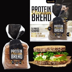 Protein Bread - Pan Proteico con semillas 400G  (Quamtrax) 2
