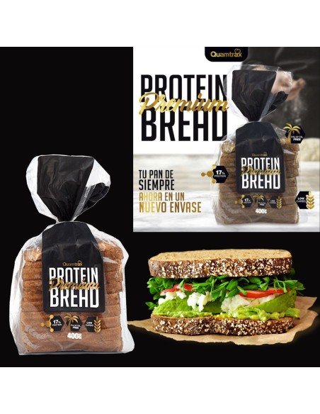 Protein Bread - Pan Proteico con semillas 400G  (Quamtrax)