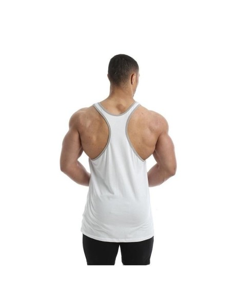 STRINGER  CAMO JOE - CAMISETA DE TIRANTES BLANCA (GOLD´S GYM) - (Gold's Gym)