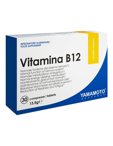VITAMINA B12 30TABS  (Yamamoto Nutrition)