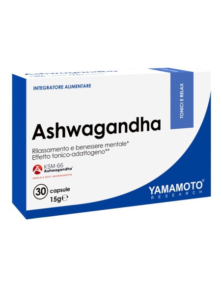 ASHWAGANDHA 30CAPS (Yamamoto Nutrition)