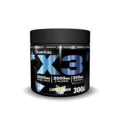X3 PREWORKOUT 300G BLACK SERIES - (Quamtrax) 2