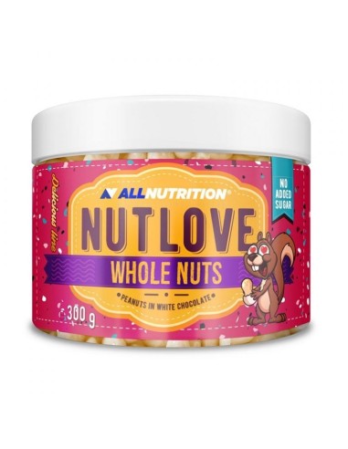 NUTLOVE WHOLE NUTS CACAHUETES 300G (ALLNUTRITION)