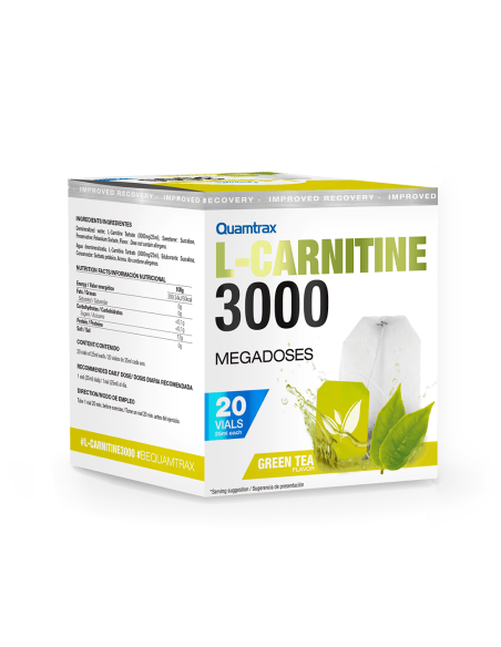 L-Carnitine 3000  20VIALES  (Quamtrax)
