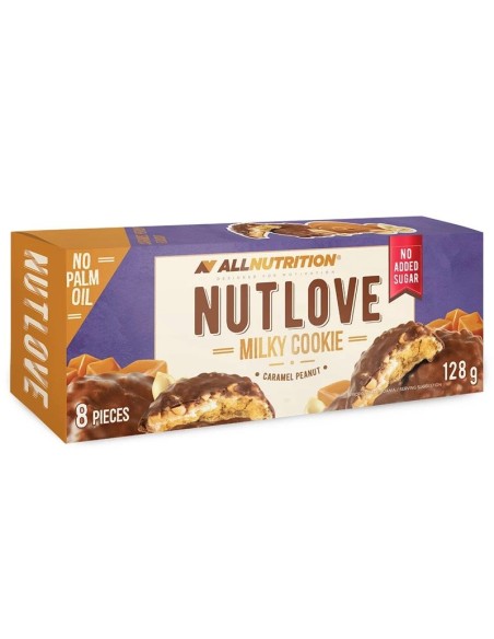 Nutlove Milky Cookie Caramel Peanut 128G (Allnutrition)