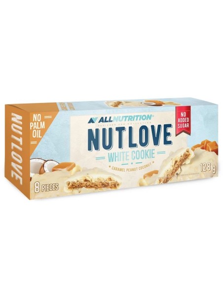Nutlove White Cookie Caramel Peanut Coconut 128G (Allnutrition)