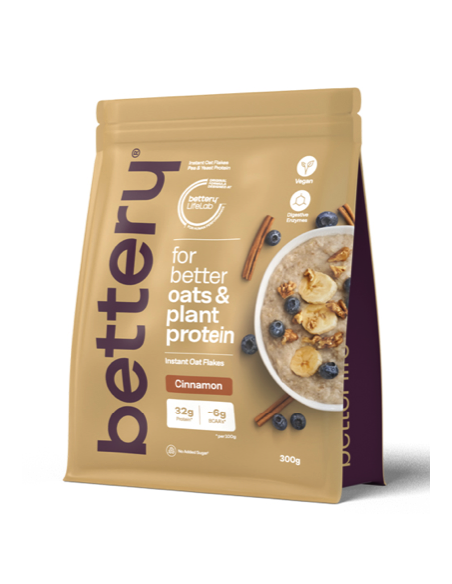 Oat Flakes & Plant Protein 300G (Bettery)