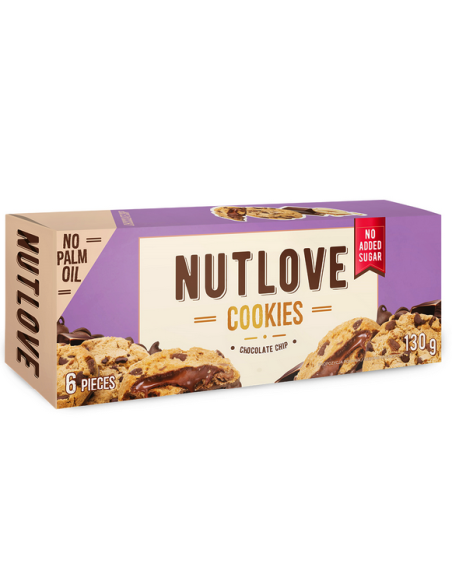 Nutlove Cookies Chocolate Chip 130G (Allnutrition)