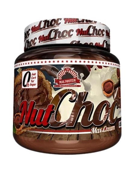 Max Cream® Nutchoc Crema de Chocolate y Avellanas 450G (Max Protein)