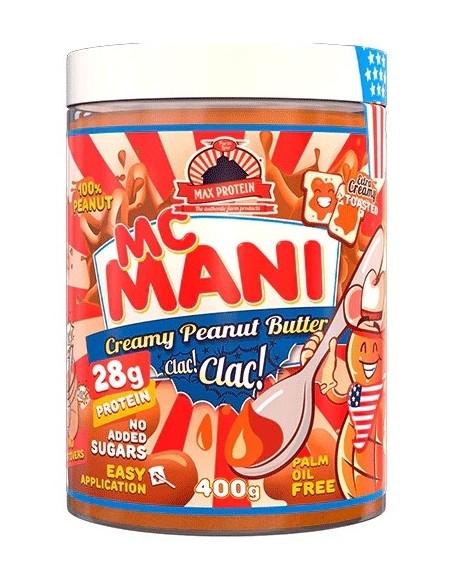 Mc Mani Clac Toasted (Crema de Cacahuete tostado) 400G (Max Protein)