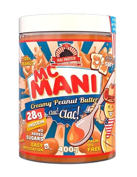 Mc Mani Clac Soft (Crema de Cacahuete) 400G (Max Protein)