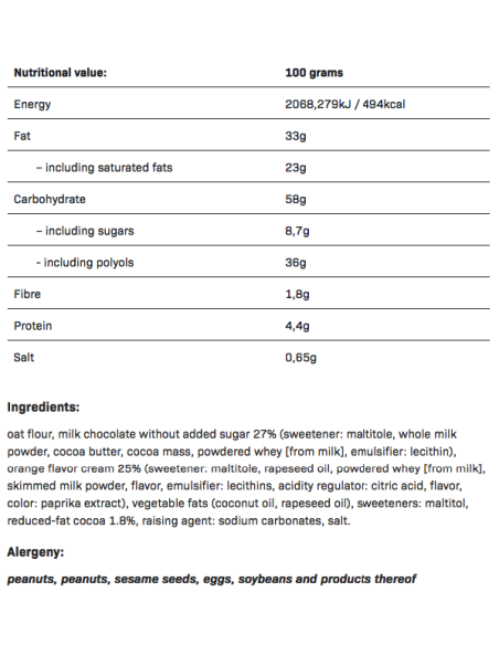 Nutlove Magic Cards Choco with Orange 104G (AllNutrition)