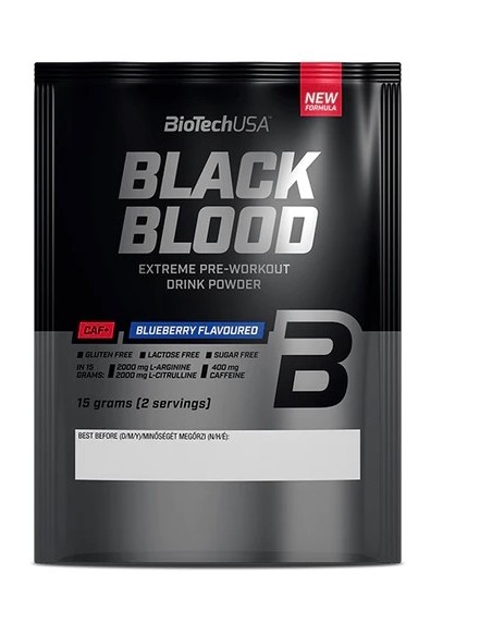 Monodosis Black Blood CAF+ 15G (BioTechUSA)