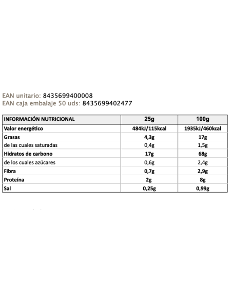 Brown Rice Chips 25G (Quamtrax)