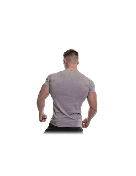 CAMISETA VINTAGE EMBOSSED HOMBRE COLOR GRIS (Gold's Gym)