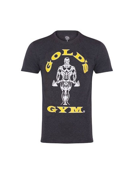 Camiseta Muscle Joe Hombre Charcoal Marl (Gold´s Gym)