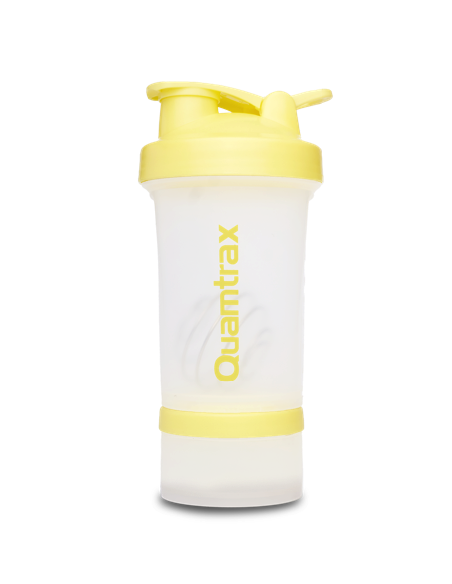 Shaker Mezclador Puzzle 2 Compartimentos 500ML (Quamtrax)