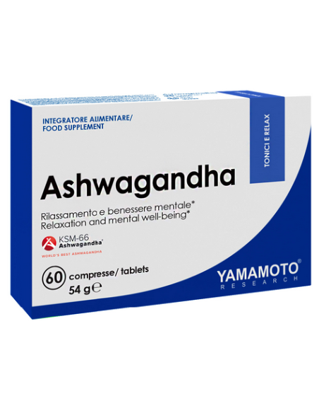 ASHWAGANDHA 60CAPS (Yamamoto Nutrition)