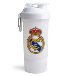 Shaker Mezclador 2 Compartimentos Original Real Madrid 800ML (SmartShake)