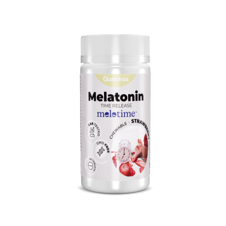 Melatonin Time Release 90TABS Chewable Strawberry (Quamtrax)