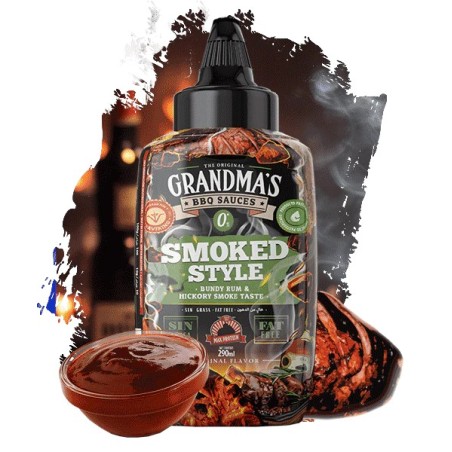 Salsa BBQ Smoked Style 290ML (Max Protein)