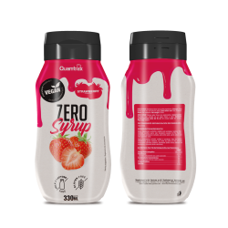 Sirope de Fresa Zero 330ML (Quamtrax)