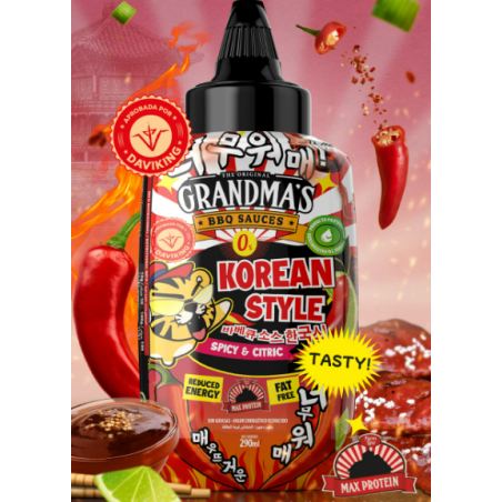 Salsa BBQ Korean Style 290ML (Max Protein)