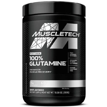 Platinum 100% Glutamine 300G (Muscletech)