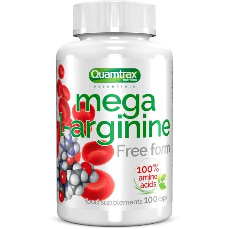 Mega L-Arginine 100CAPS (Quamtrax)