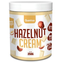 Hazelnut Cream White Choco 250G (Quamtrax)
